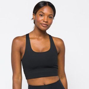 Girlfriend Collective Paloma Bra - Black - Small
